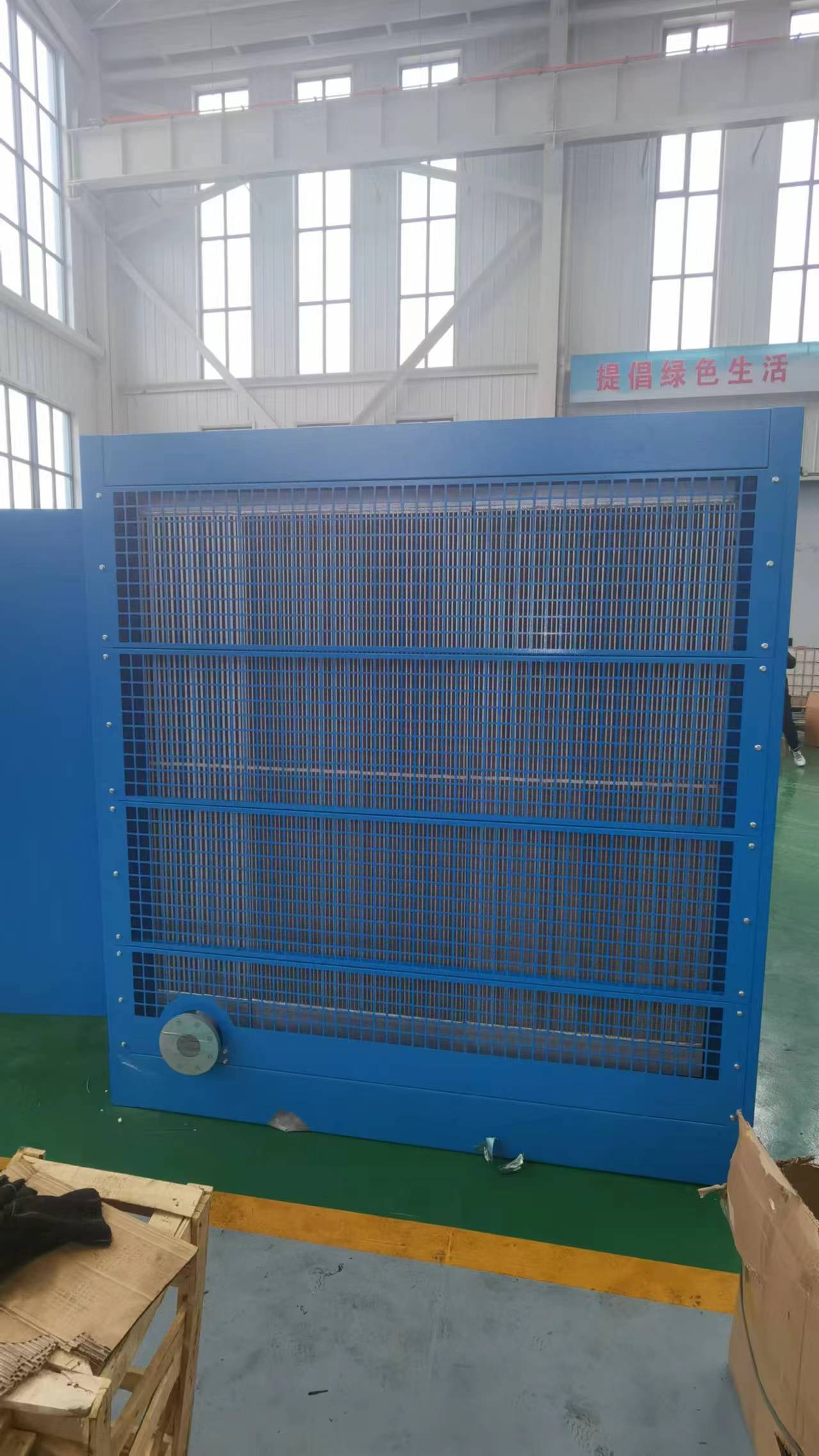 Double stage screw air compressor